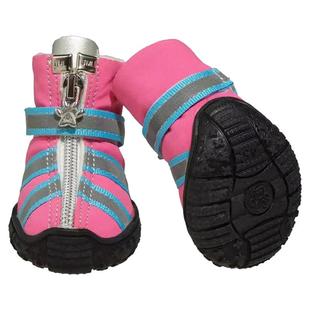 佳美乐狗狗鞋子冬季棉鞋柯基犬雪纳瑞边牧德牧防掉防脏脚套宠物鞋