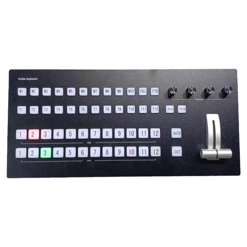 导播键盘12路VMIX芯象一体机直播机MIDI键盘融媒体面板