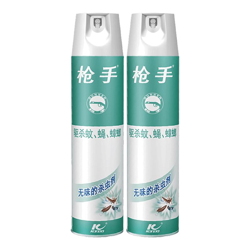 枪手600ml蚊蝇蟑螂杀虫气雾剂