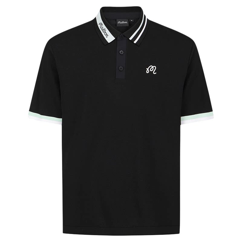 夏季MALBON高尔夫速干POLO衫
