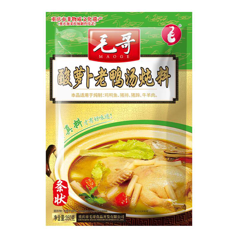 毛哥老鸭汤350g炖汤料