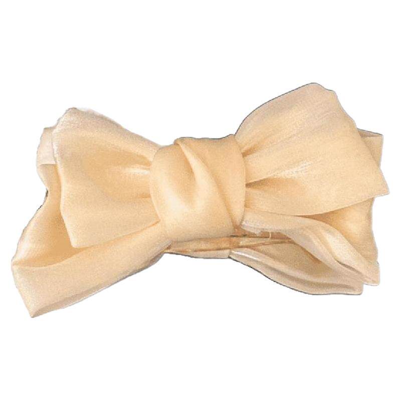 蝴蝶结丸子头抓夹秋冬气质头饰后脑勺盘发神器发卡高级感马尾发夹