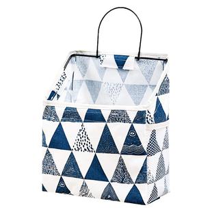 布艺收纳挂袋壁挂墙挂式宿舍墙上储物袋门后浴室挂衣袋神器置物袋