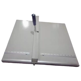 力晴小型手动压痕机48CM封面书脊线自动电动虚线刀A3不干胶A4折页手工名片照片贺卡相册A3+压线机配件