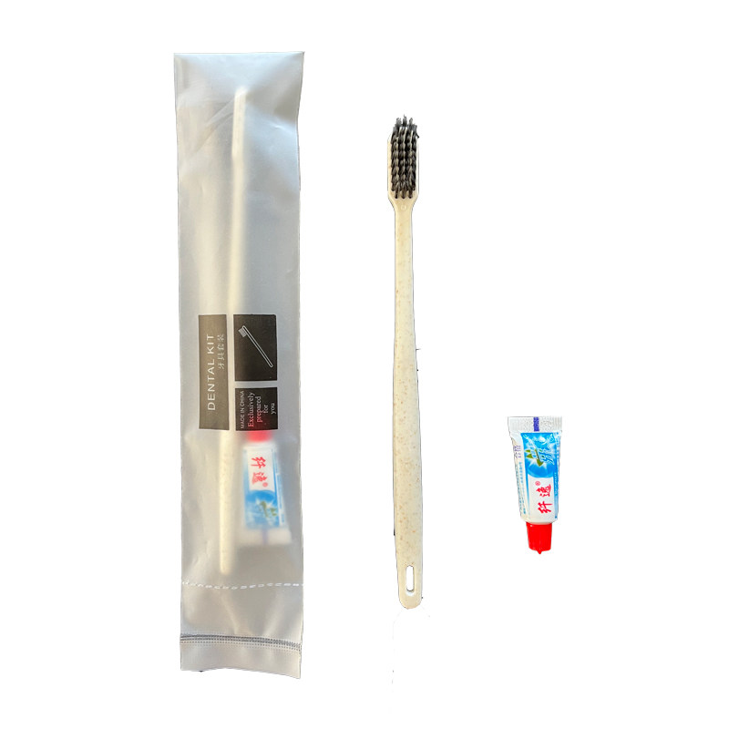 酒店宾馆用品一次性牙刷牙膏套装牙具二合一洗漱定制定做批包邮
