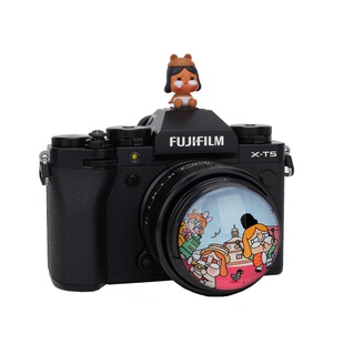 哭娃相机镜头盖热靴适用M50佳能R50富士XT50XM5尼康Z30索尼ZVE-10