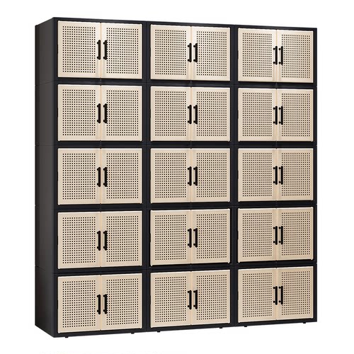 鞋柜收纳柜一体靠墙家用门口新款高级感多层大容量出租房用鞋架子