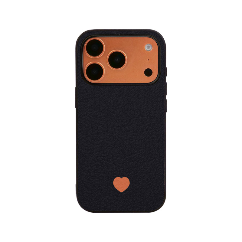 里面LM|专属定制星宇橙系列手机壳适用iPhone17proMax华为mate80pro气质百搭精致不撞款真皮软壳情侣礼物