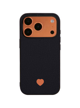 里面LM｜专属定制星宇橙系列手机壳适用iPhone17proMax华为mate80pro气质百搭精致不撞款真皮软壳情侣礼物