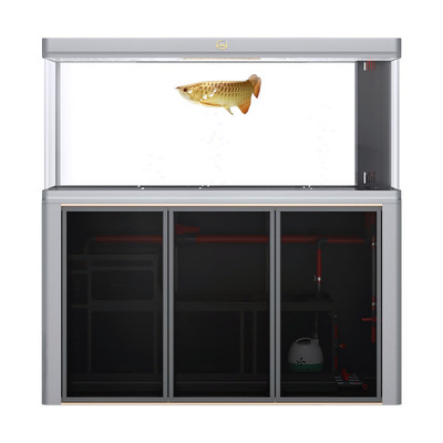 闽江办公室客厅底滤超白玻璃鱼缸