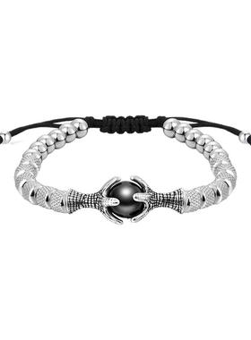 DH7复古龙爪手链男/女钛钢