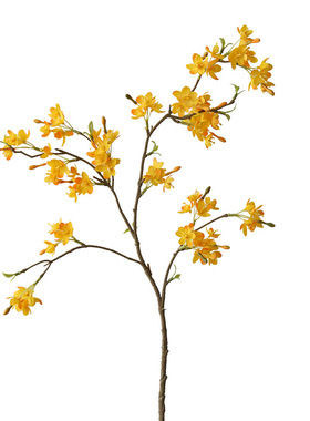 黄色迎春花仿真花高品质