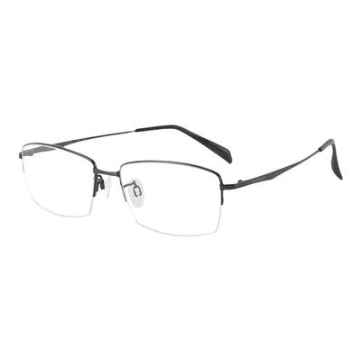 【自营】夏蒙商务近视眼镜框β钛轻盈男女经典光学镜框CH38516
