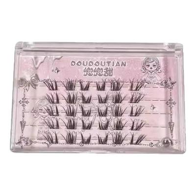 一眼爱上的睫毛！真正美到发光碎钻浓密款清透自然假睫毛圣诞宝石