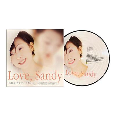 台版 林忆莲专辑 Love Sandy 黑胶唱片 留声机碟片 图案胶 正版
