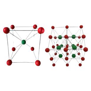 氯化铯晶体晶胞结构模型球棍比例堆积八个立方体大型化学教学教具