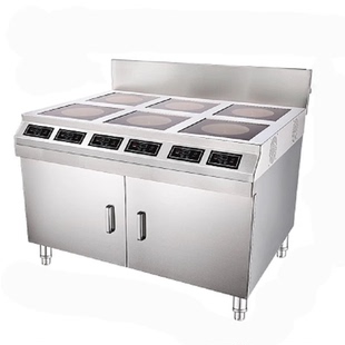 大功率商用电磁炉8000w酒店饭店双头猛火灶15KW电炒炉食堂电磁灶