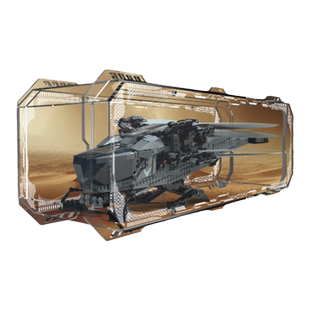 KGBOX乐高10327沙丘皇家扑翼机飞机亚克力展示盒模型防尘罩透明