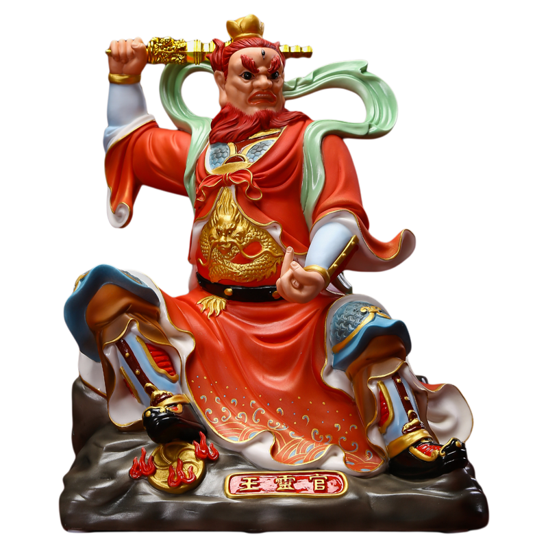 道家王灵官神像三眼火神护法真君