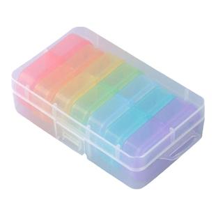 一周七天早晚两次迷你小药盒防尘防潮收纳盒便携可拆分药丸分装盒