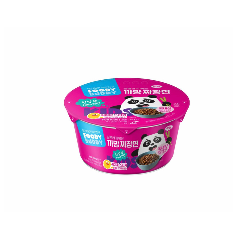韩国直邮FoodyBuddy儿童炸酱面