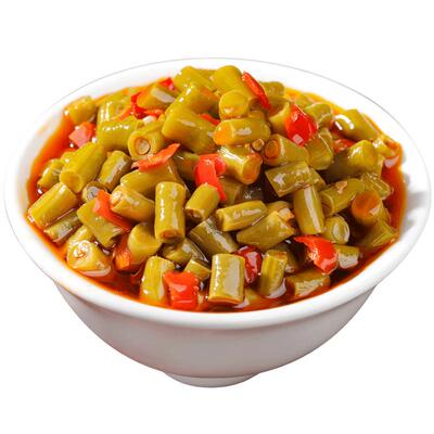 酸豆角下饭菜腌制湖南特产
