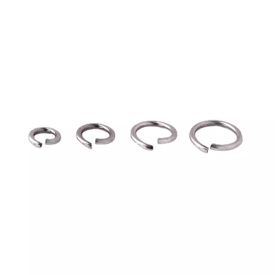 复古做旧5mm6mm开口圈银环s925银