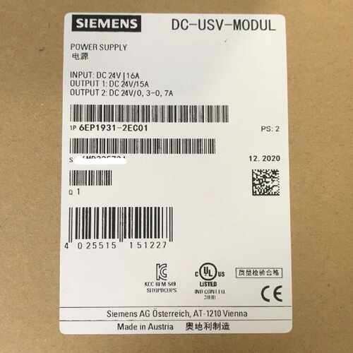 议价6EP1931-2EC01 SITOP DC-UP适用