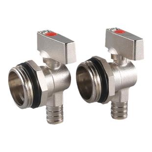 天一金牛地暖集分水器排气排污放水阀全铜加厚阀门大流量地热家用