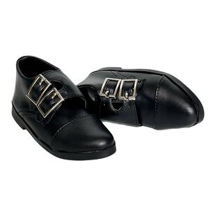 【TE BJD】SD17大叔ID75壮叔 方头双扣西装皮鞋 BJD娃娃正装鞋子