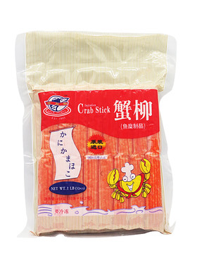 高品鲜蟹柳蟹棒即食日式配料火锅