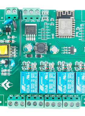 原装正品ESP8266WIFI四路继电器