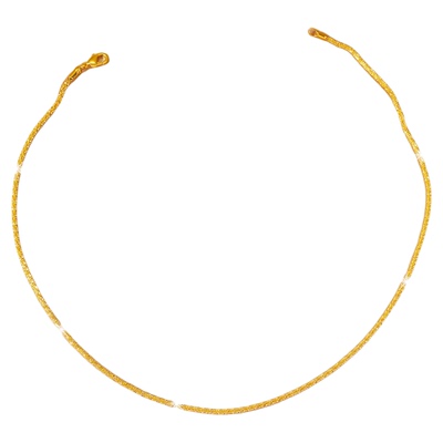 爆闪镀金毛衣链单链条细链女