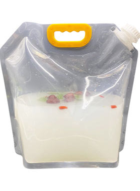 大口径液体开水热汤啤酒吸嘴袋