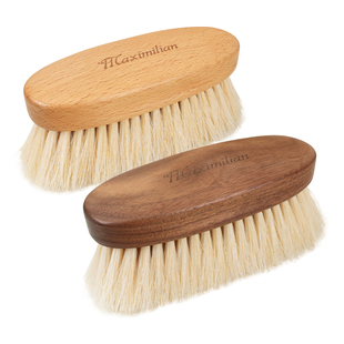 羊毛大衣打理刷羊绒护理专用100%马毛软毛梳骆驼绒刷子毛呢毛衣刷