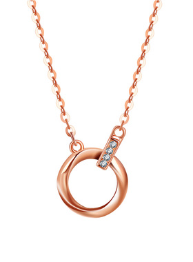 老银匠925银莫比乌斯环项链