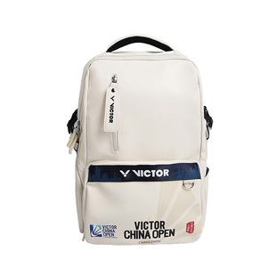 VICTOR胜利羽毛球包中国公开赛纪念版多功能大容量双肩包BR3034CO