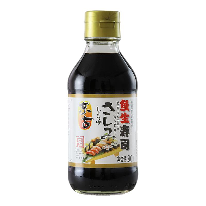 2瓶装东古200ml鱼生寿司酱油生抽蘸料