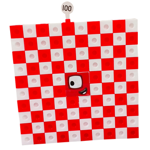 正方体数学教具numberblocks1-100数字积木方块儿童益智拼搭玩具