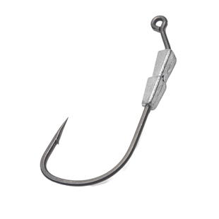 三只鸬鹚火巴斯托钩微铅隐形小铅头钩黑坑插铅米多斯超滑钩路亚钩