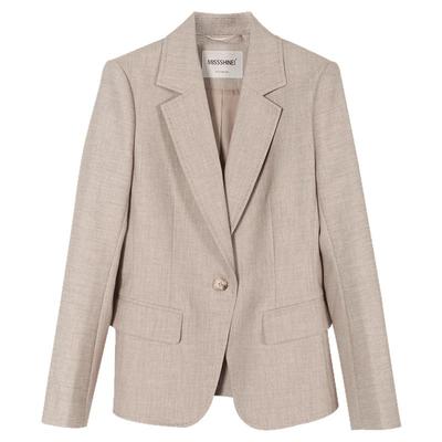 米思阳简约通勤一粒扣小西装