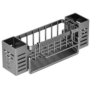 厨房水龙头置物架洗碗池水槽架多功能抹布沥水篮海绵百洁布收纳架