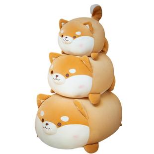 可爱柴犬公仔毛绒玩具布娃娃生日礼物女柯基玩偶狗狗睡觉安抚抱枕