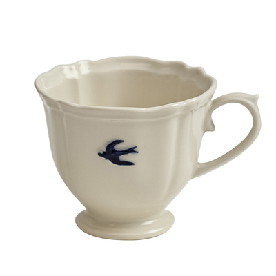 日本StudioM复古浮雕燕子餐具