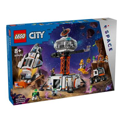乐高太空火箭发射站城市新品