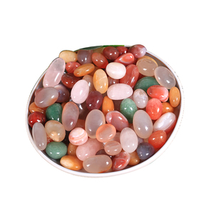 南京雨花石天然鱼缸造景石园艺五彩石水培花盆小石头水族底部砂石