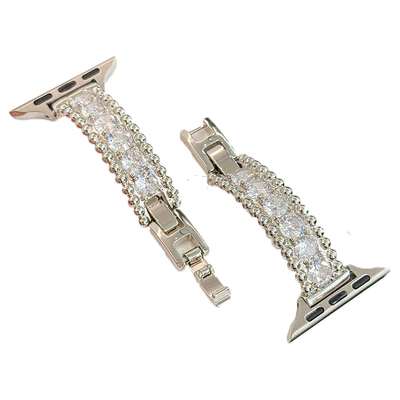 QALUO/千洛iwatch满钻花环表带