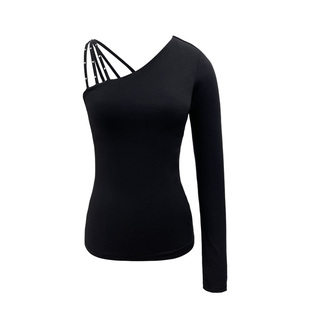 L家高弹花样滑冰专业训练服童成人吊带溜冰服表演考级修身