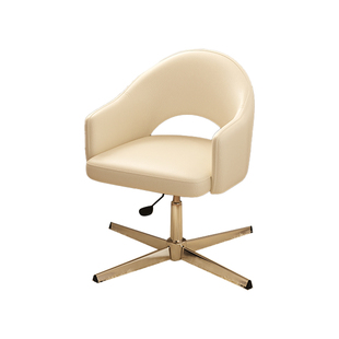 奶油风化妆椅女生卧室衣帽间梳妆台专用凳子美甲椅2025新款化妆凳