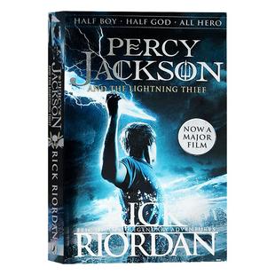 现货英文原版小说 Percy Jackson and the Lightning Thief book 1 波西杰克逊与神火之盗平装 学生英语课外阅读 波西杰克逊系列1